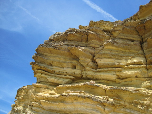 And up at the cliffs