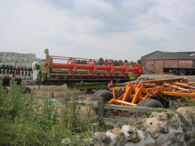 It's not all beauty when you look over the farmer's wall! 