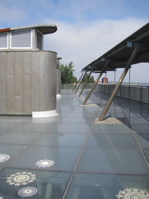 Don't worry!  It's reinforced glass.