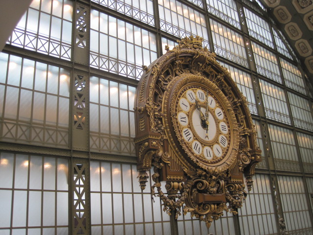 The clock at Musee d'Orsay