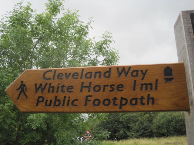 But there was a choice on the signposts