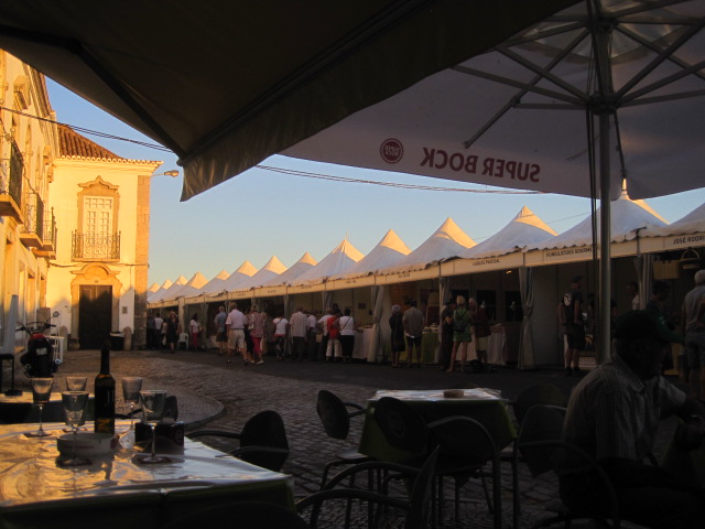 As the sun goes down the atmosphere builds