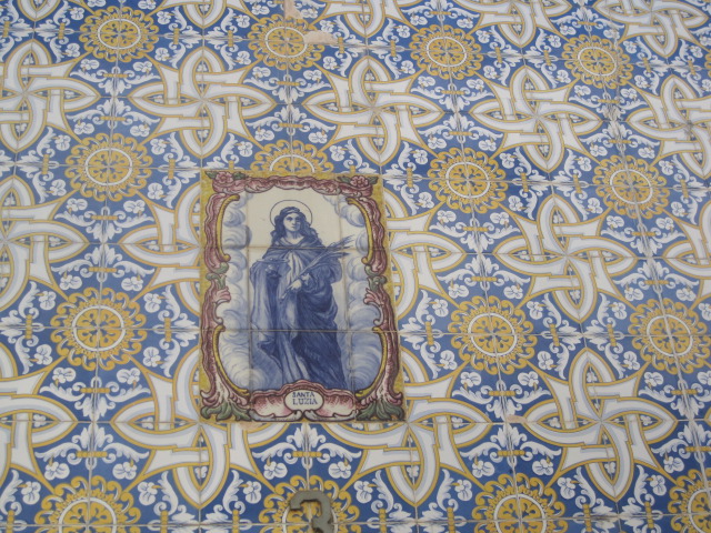 The patron saint of the village