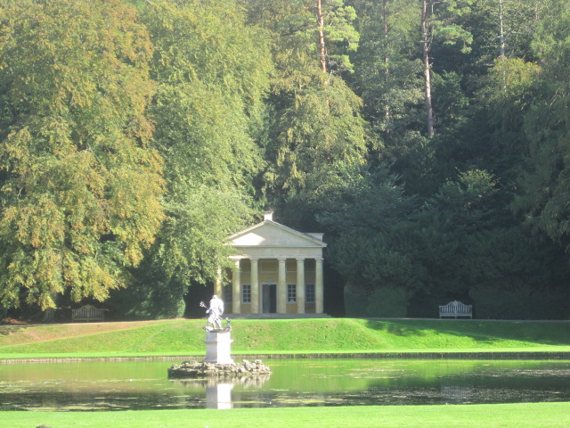 The Temple of Piety beyond the Moon Pond