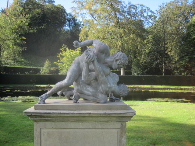 With more sculptures