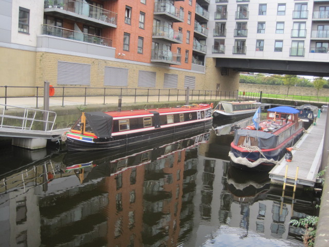 I'm never alone with a canal boat or two