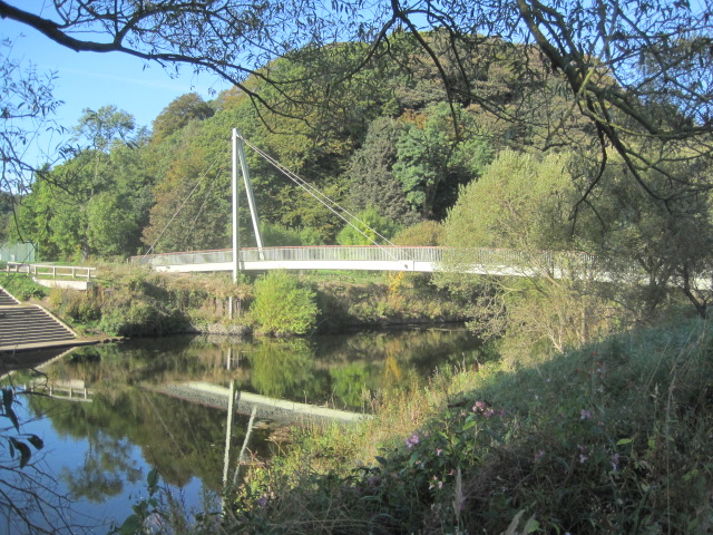 Approaching the bridge