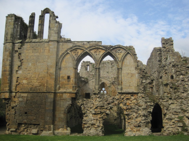 The graceful lines of the Abbey