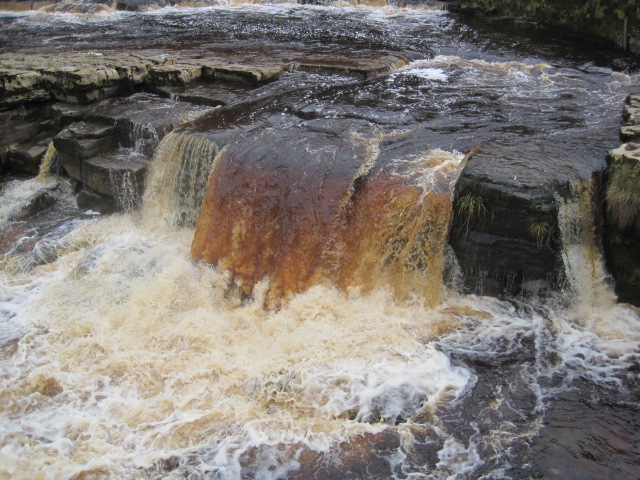 The power of the water is awesome