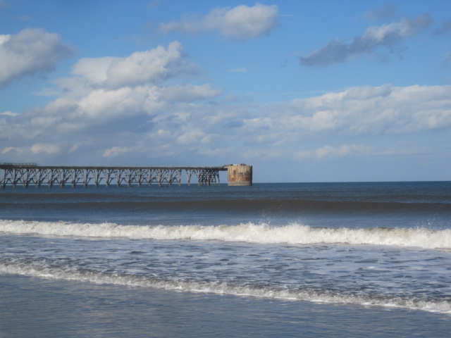 The roll of the waves