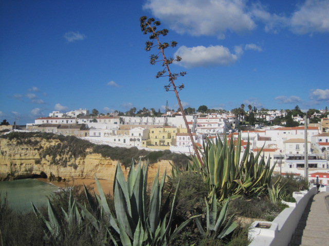 Just a hint at the beach below you