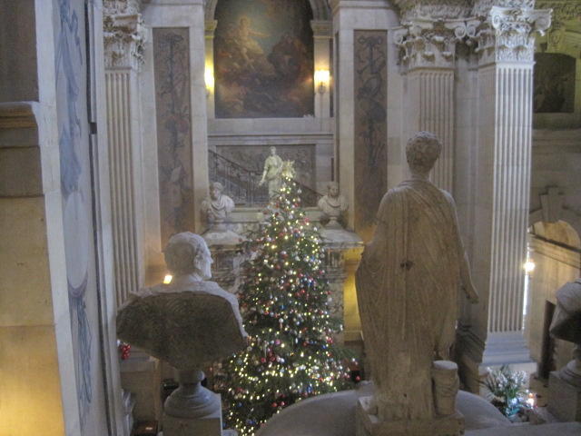 Looking down on the Great Hall