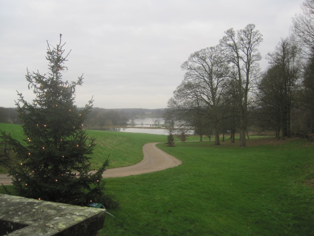 But there was a nice view across the lake.