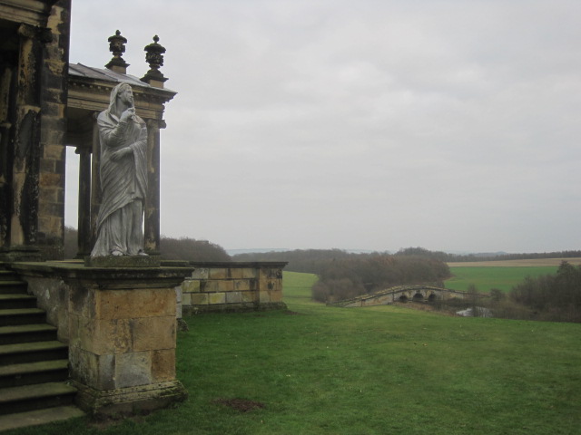 It was certainly a little bleak on this grey old day