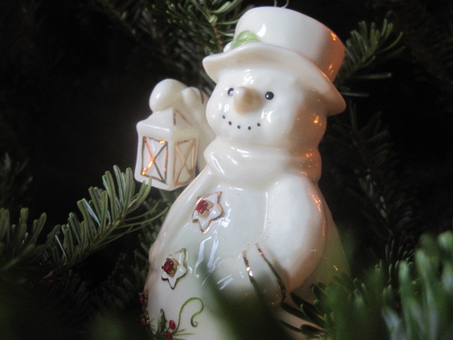 I think the snowman's managed it!