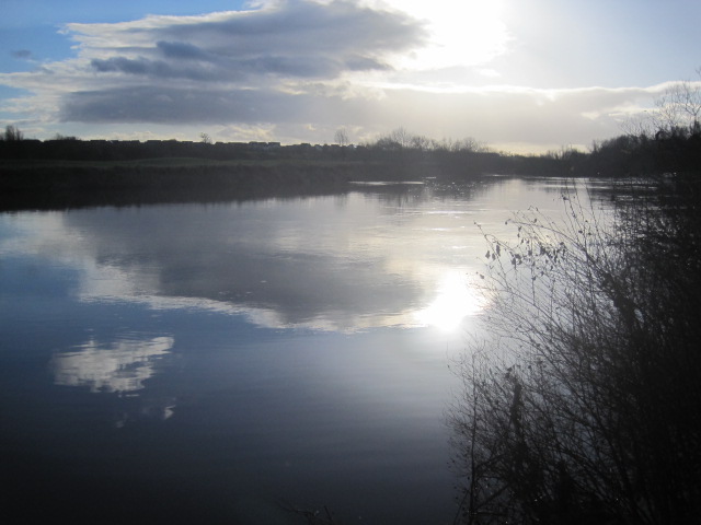 Isn't there something about water and reflections?