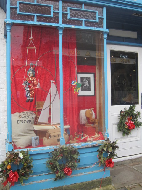 The Victorian Street was looking very festive