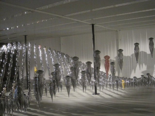 With the occasional flare of colour 