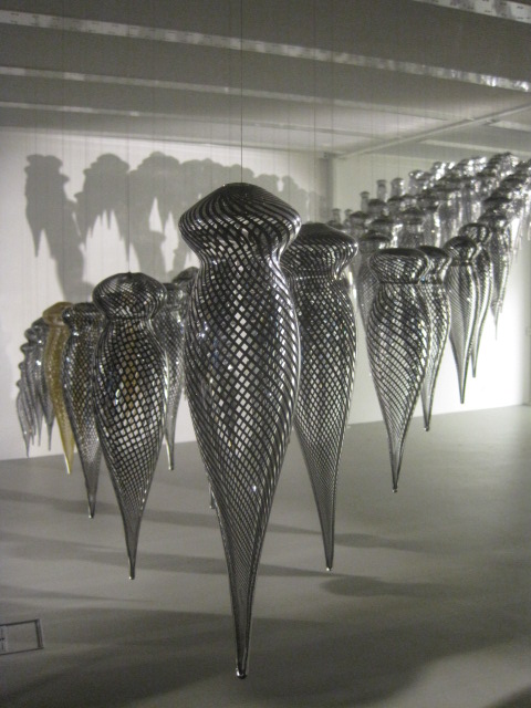 Magdalene Odundo exhibit, National Glass Centre 