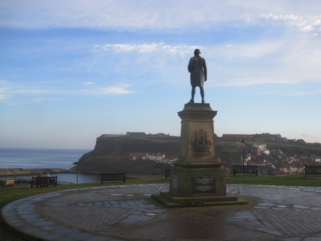 James Cook has a beautiful, if chilly, view