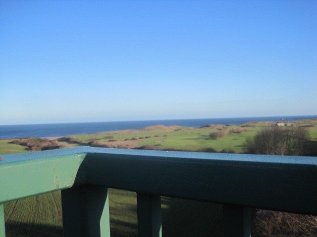 You can already see and smell the sea as you cross the bridge