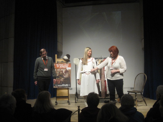 You could even be a model for a Shakespearean gown!