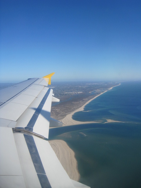Flying into Faro