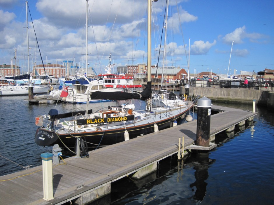 The Black Diamond training ship