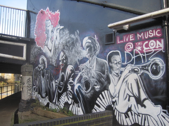 But no escaping graffiti!