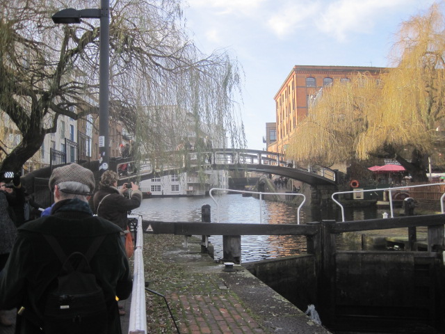 Judith, recounting a little history to the group