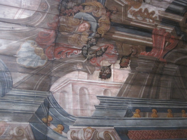 Ceiling paintings from 1760