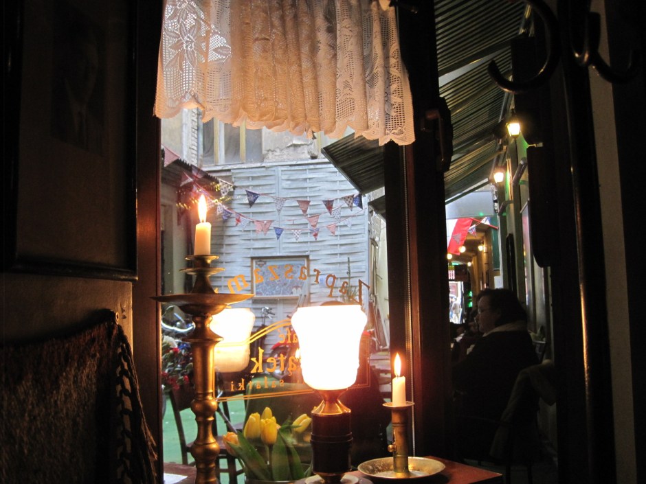 And a cosy cafe to escape the rain