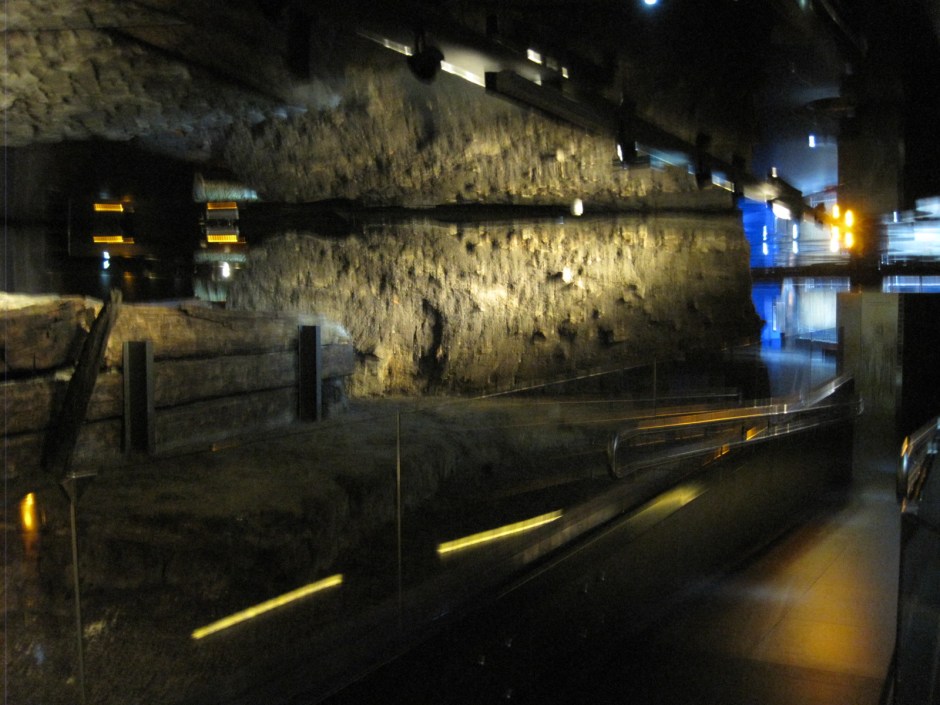 Beneath Rynek Glowny, Krakow's main square