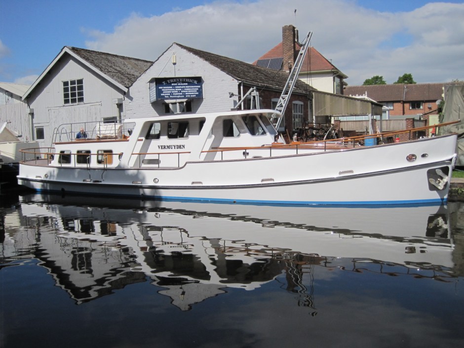 With sparkling Vermuyden for company