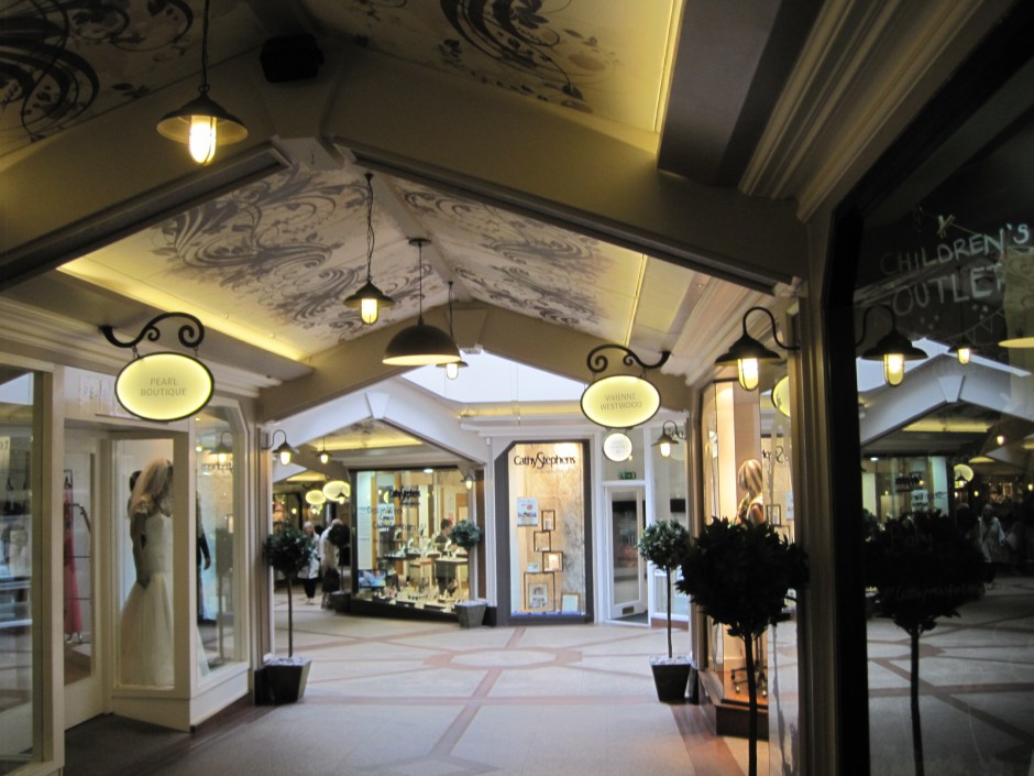 And inside the arcades