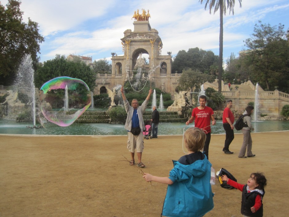 But I struggled mightily with the bubbles