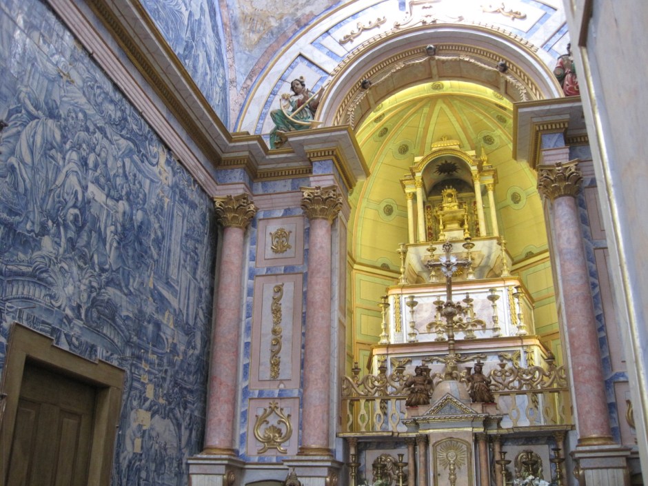 The azulejo panels are also incredibly beautiful