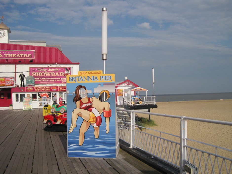 Rescued by a fair maiden?