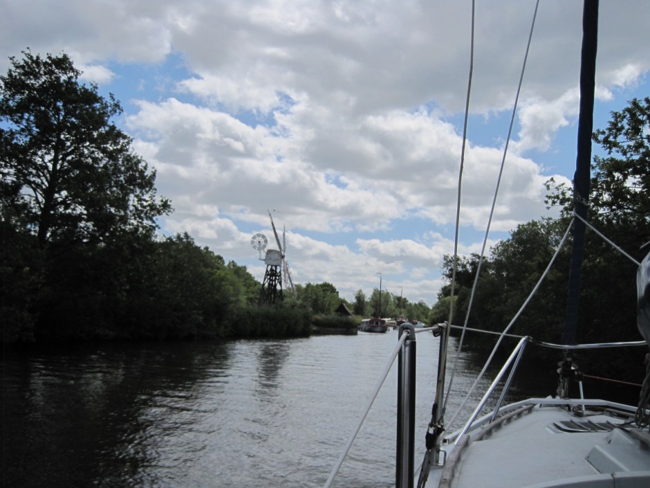 But here's our first excitement- a windmill!