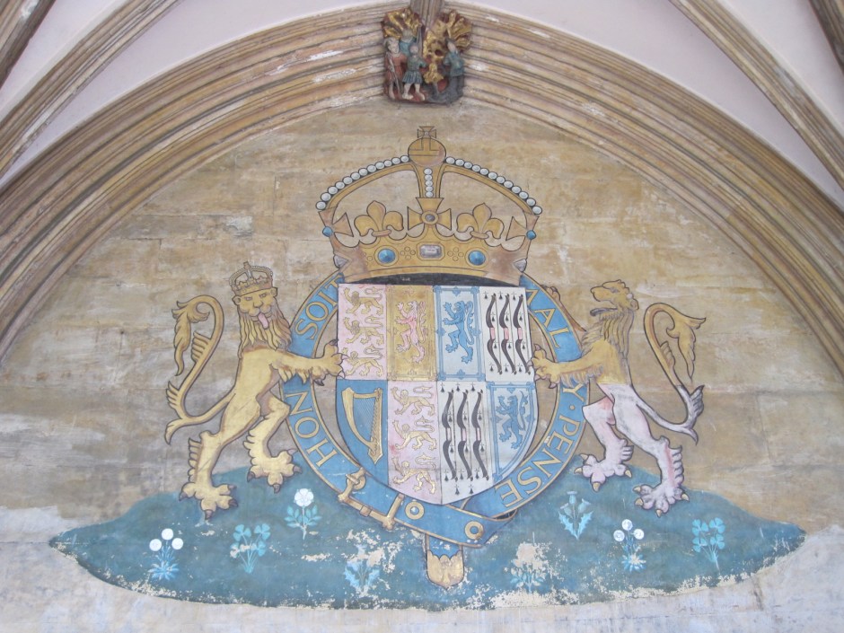 The heraldry is beautiful