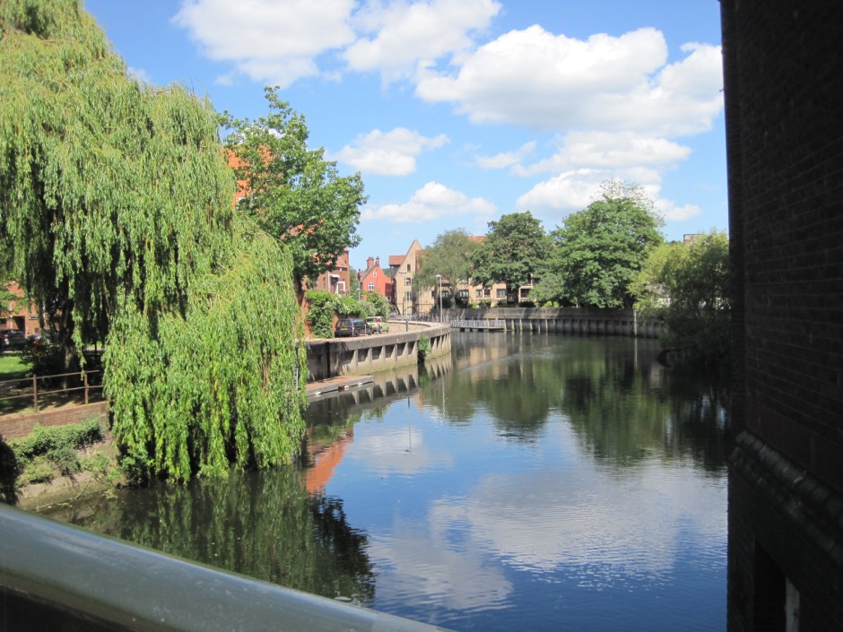 Back to the river and meandering home