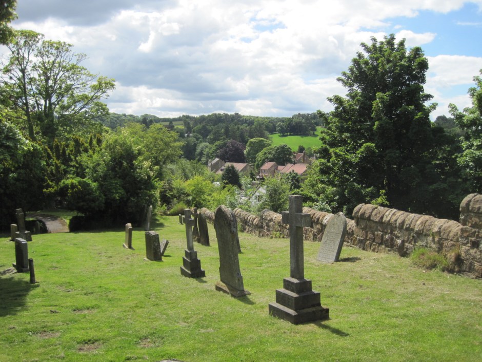 View from the top of the village