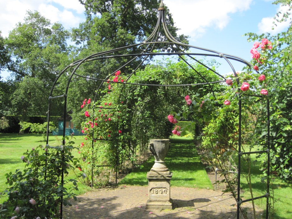 A rose bower, anyone?