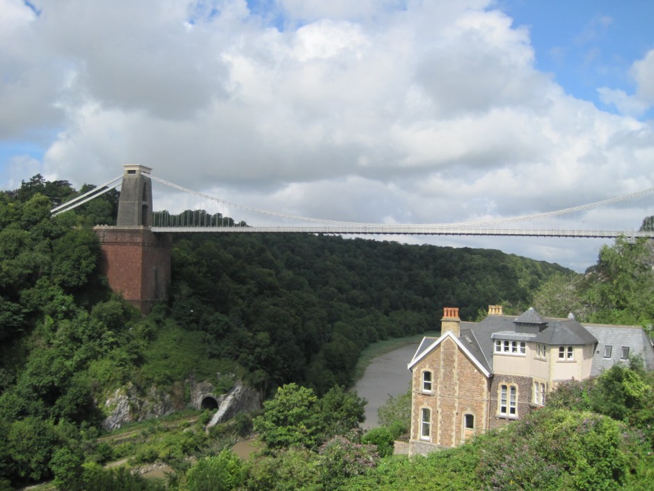 A look out at the bridge and we're on our way