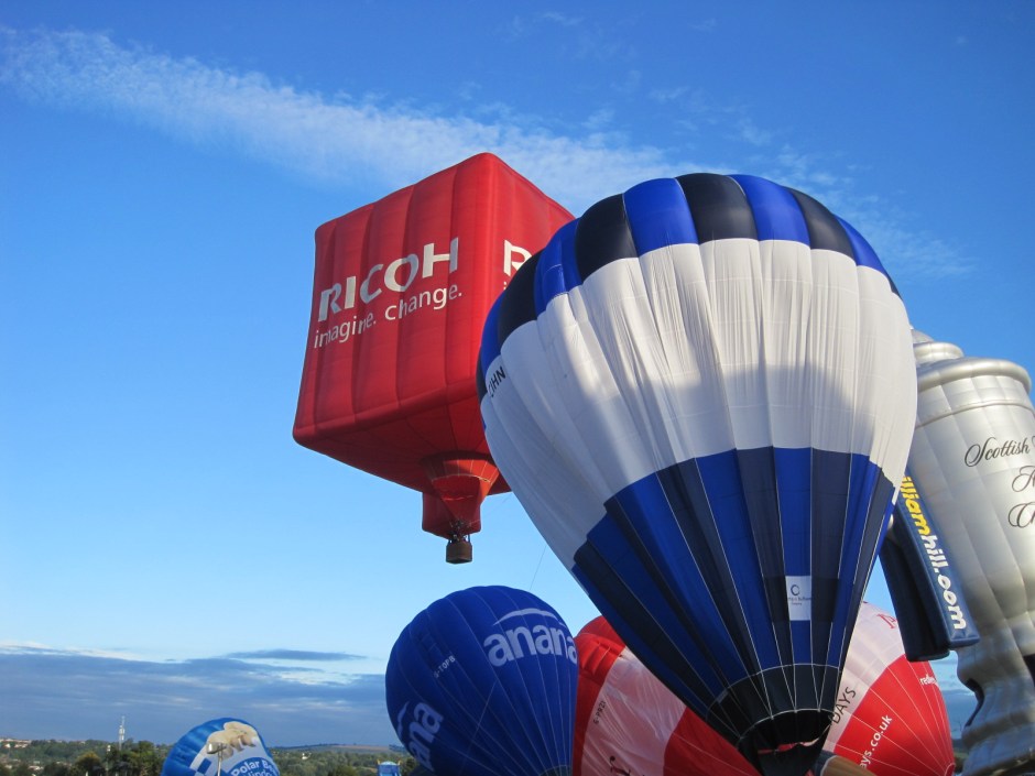 Faster and faster they rose!