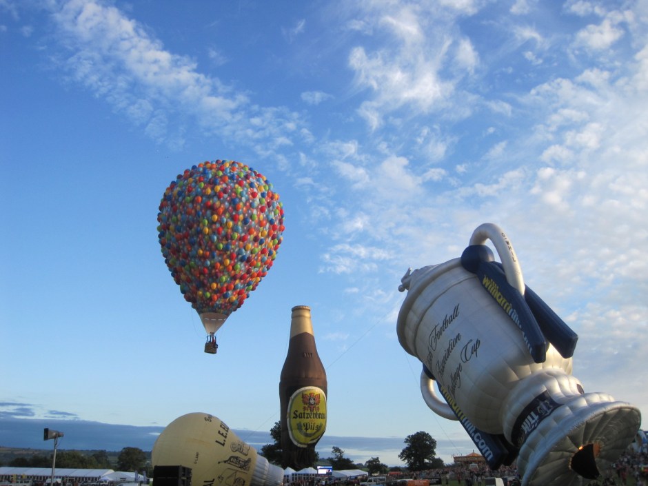 'Balloons' was one of the last to take to the sky