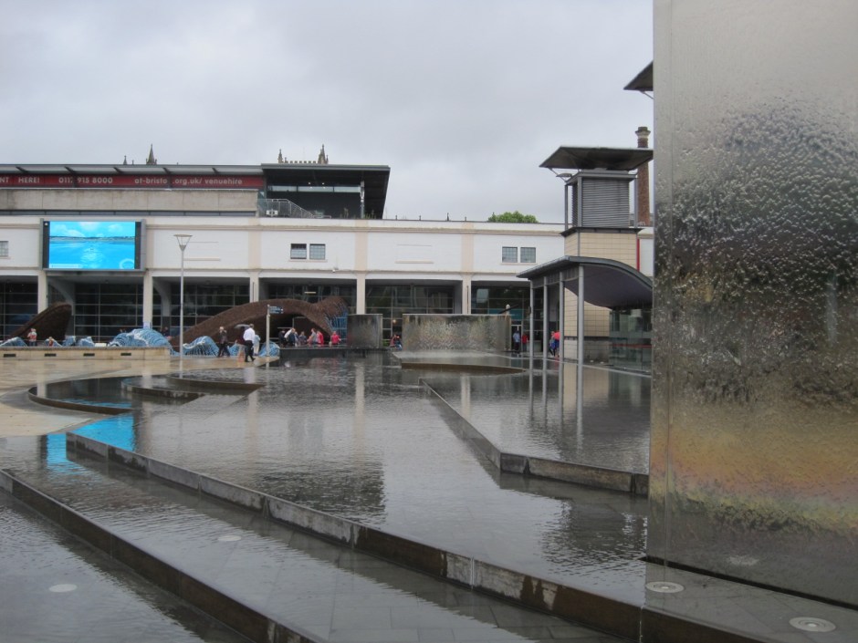 The water feature was first to attract my attention