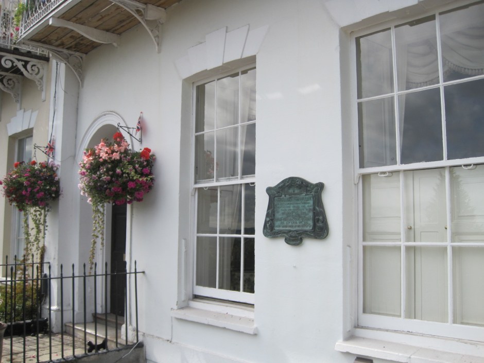 The plaque, Sir Abraham Roberts, a distinguished Indian general, in case you wonered