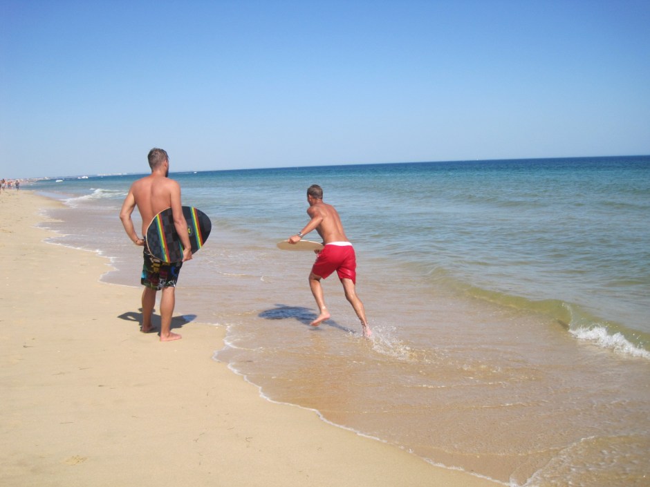 Boys, ready for action