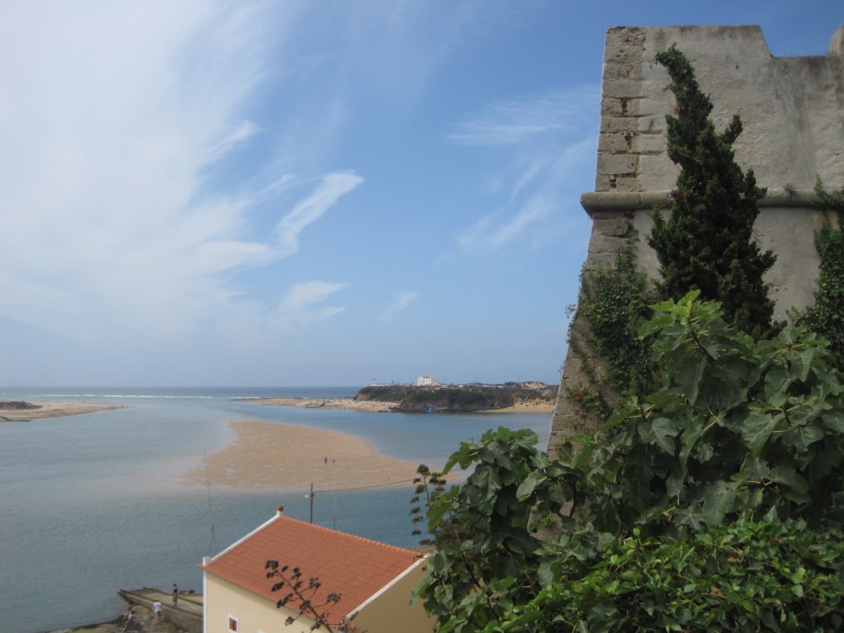 Looking down from the castelo at Vila Nova de Milfontes